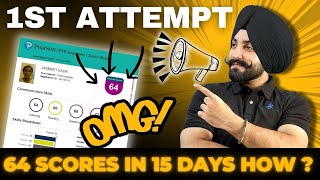 PTE exam review 64 Scores in 15 days how to get 7 bands  Gurwinder Sir [upl. by Jacklyn340]