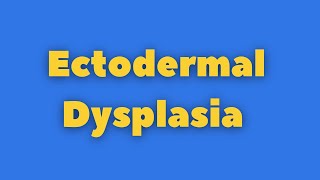 Ectodermal Dysplasia  Skin lesion  oral pathology  Oral medicine [upl. by Sello677]