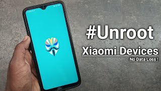 How To Unroot Any Xiaomi   Uninstall Magisk Manager  How To Unroot Redmi Note 8 Without Data Loss [upl. by Katherin]