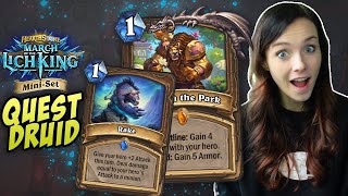 Quest FaceSmash Druid is Super Satisfying  Alliestrasza Hearthstone [upl. by Ial448]