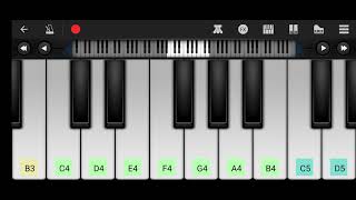 Innashtu bekenna hrudayakke Rama  small keyboard version  by Amruthavarshini [upl. by Schechter]