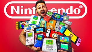 I bought every Nintendo Handheld EVER [upl. by Nooj]