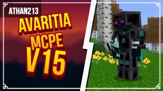 Saiu Finalmente Avaritia MCPE V15 1208x  athan213 [upl. by Tnecillim]