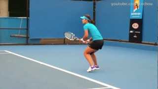 Li Na  Forehands in Slow Motion HD [upl. by Rosalia70]