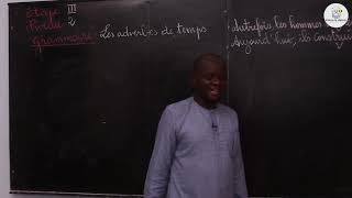 Cours  CM1 Français  Grammaire  Les adverbes de temps M Guissé [upl. by Sirtimid]