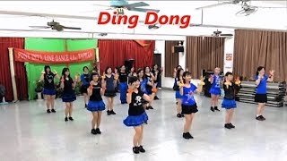 Ding Dong｜Line Dance by Laura Sway amp Jo Conroy｜Demo amp Walkthru｜叮咚｜含導跳 [upl. by Aelegna224]