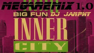 INNER CITY  Big fun  2018 megaremix 10 Dj Janphy [upl. by Katy]