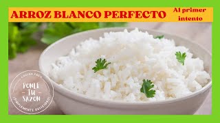 🍚 Cómo hacer ARROZ BLANCO al vapor sin aceite sin grasa 🔥Consíguelo al primer intento🔥 [upl. by Edik721]