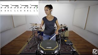 Emmanuelle Caplette Free Drum Lesson  Paradiddle Builder [upl. by Drareg]