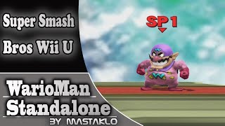 Warioman Standalone Super Smash Bros Wii U Mod [upl. by Bidle542]