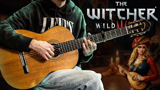 Priscillas Song  The Wolven Storm  The Witcher 3 fingerstyle classical guitar cover wTabs [upl. by Aleit]