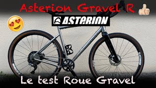 TEST Roue ASTERION Gravel R [upl. by Ardnasirk]