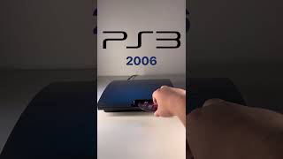 PlayStation Evolution asmr videogames asmrgaming playstation retrogaming ps1 ps2 ps3 ps4 [upl. by Ehcar]