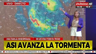 Así avanza la tormenta seguirá el mal clima [upl. by Chas210]