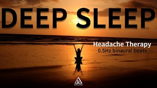 Insomnia Therapy l Relaxing I Healing I 4K SelfHypnotherapy Music Video with 05 Hz Binaural beats [upl. by Vivia574]