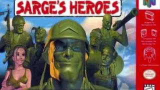 Army Men Sarges Heroes Music N64  Bootcamp [upl. by Oilasor]