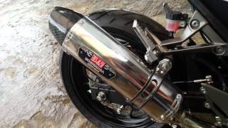 Yoshimura R77 ninja 250 Fimp4 [upl. by Rehtul126]