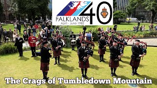 The Crags of Tumbledown Mountain  Bagpipes [upl. by Acissev101]