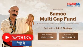 SAMCO Multi Cap Fund NFO TVC  Hindi v2 Advertisement [upl. by Noella529]