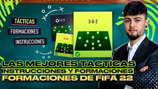 ✅ Las MEJORES FORMACIONES TACTICAS e INSTRUCCIONES para MODO CARRERA en FIFA 📈  2ª Parte [upl. by Yerroc]