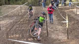 Cyclocross Rijkevorsel Nieuwelingen 2de jaars 91119 [upl. by Areic]