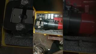 Compression hydraulic crimping tool shots youtubeshorts shortsvideo [upl. by Syah417]