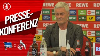 🎙️ „Eine kleine Chance“  FCGeschäftsführer Armin Veh vor der Partie in Berlin [upl. by Betta]