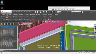 Sheet metal cabinet parameterization [upl. by Alaaj]