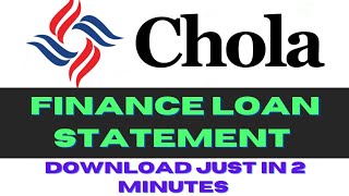 Chola Finance  Chola Finance Loan Statement Check  Gaddi Bazaar App  Chola EMI  Tech Anand [upl. by Yendahc686]