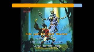 Cirith Ungol  Black Machine riding karaoke [upl. by Hali481]