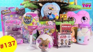 Blind Bag Treehouse 137 Unboxing Hatchimals MLP LOL Surprise Glitter Pikmi Pops Toy Review  PSToyR [upl. by Acirred]