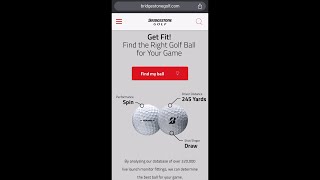 Bridgestone Golf  Ball Fitting Tool [upl. by Ferguson866]