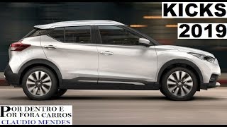 NISSAN KICKS 2019 COM MUITOS DETALHES [upl. by Ahsekahs585]