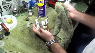 Basic Spinning Reel Maintenance [upl. by Nnyleitak]