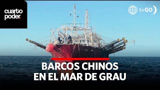 Barcos chinos en el mar de Grau  Cuarto Poder  Perú [upl. by Buzzell]