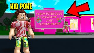 I Became KID POKE And I Exposed This Daycares EVIL SECRET Roblox [upl. by Leunamne359]