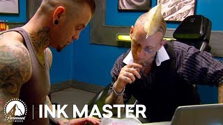 Collaboration Tattoo Challenge  Ink Master Season 4 [upl. by Nitsrik]