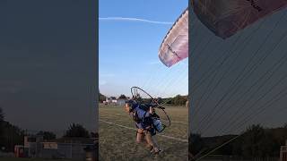 Paramotor Takeoff on Ozone Mojo PWR aviation paramotor fly [upl. by Kilar728]