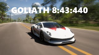 Goliath 843440 my Record Sesto Elemento FE  Forza Horizon 5 [upl. by Camala]