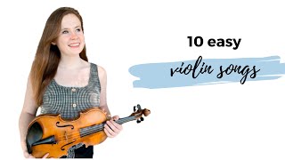 10 Easy Violin Songs Everyone Should Know [upl. by Rillings]