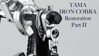 TAMA Iron Cobra Double Bass Pedal Restoration Assembly [upl. by Surbeck53]