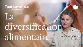 La diversification alimentaire de bébé [upl. by Newbill]