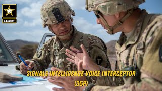 Signals Intelligence Voice Interceptor 35P MOS  40K BonusInsane Requirements [upl. by Theola]