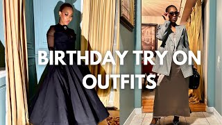 BIRTHDAY TRY ON CHOOSE MY LUXURY BIRTHDAY OUTFITS [upl. by Hale]