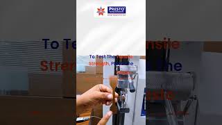 How to test tensile strength of PVC edge bands Presto Group [upl. by Aerbua555]