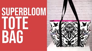 Superbloom Tote Bag Trailer Video [upl. by Ahsinek719]