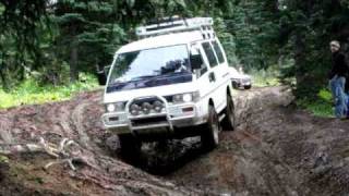 Delica L300 testing its limit [upl. by Lamson391]