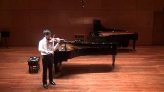 Ysaye Violin Sonata No3 Ballade  Mark Hui [upl. by Lunnete]