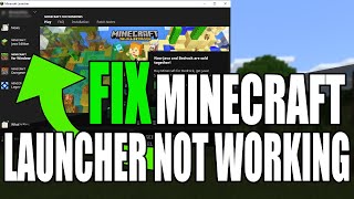 FIX Minecraft Launcher Not Working amp Not Opening [upl. by Akeret818]