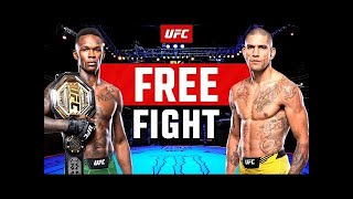 Alex Pereira vs Israel Adesanya 1  FREE FIGHT UFC 287 [upl. by Bendite617]